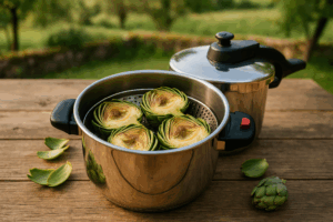 Cuisson artichaut cocotte minute